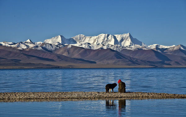 Qinghai Lake, Tibet 