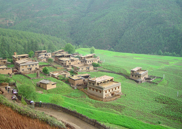 Villages along Yangtze River 