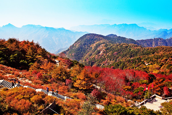 Taishan Mountain in Autumn