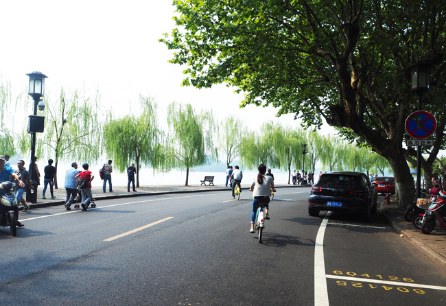 Hangzhou West Lake Cycling