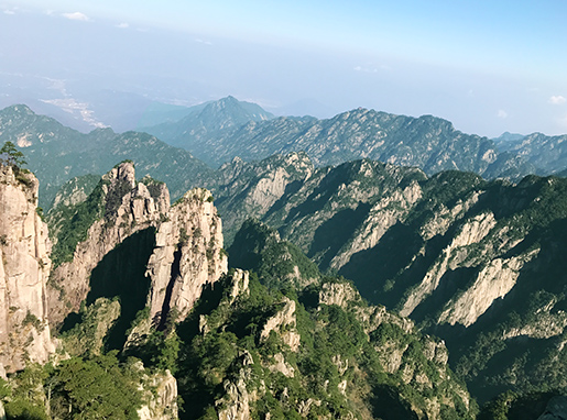 Peaks in Mt. Huang