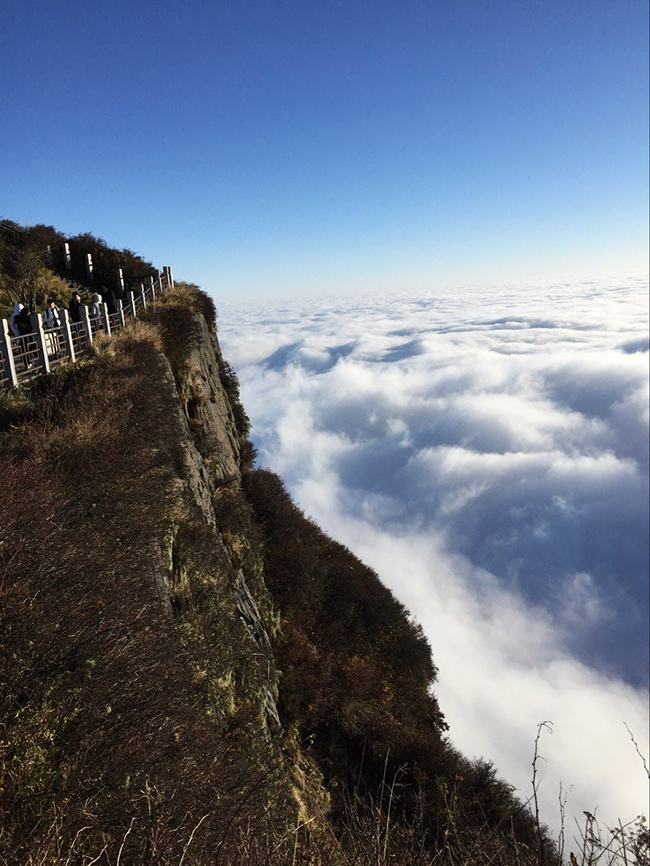 Amazing Sea of Clouds of Mount Emei