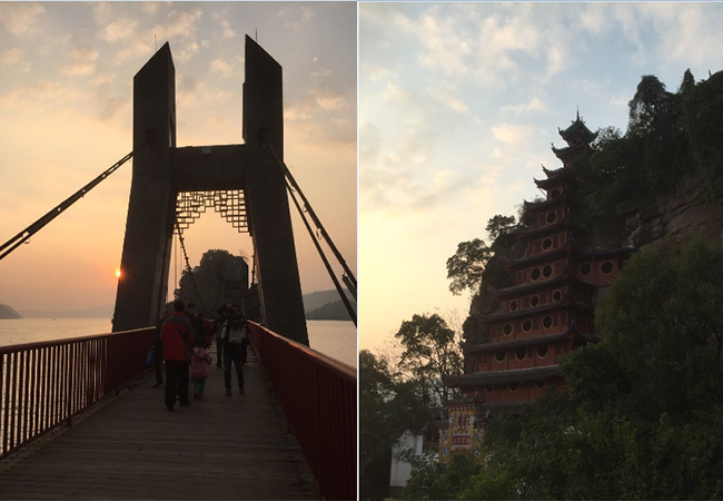 Shore excursion to Shibaozhai Pagoda