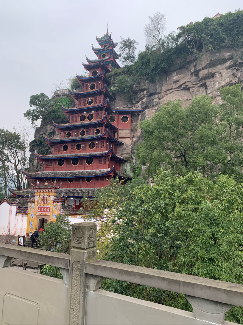 12-story Shibaozhai Pagoda